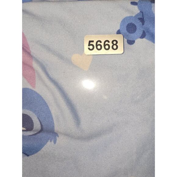 Disney Lilo And Stitch Pajama Shorts Womens Size Large Pull On Drawstring 5668 - Picture 5 of 5